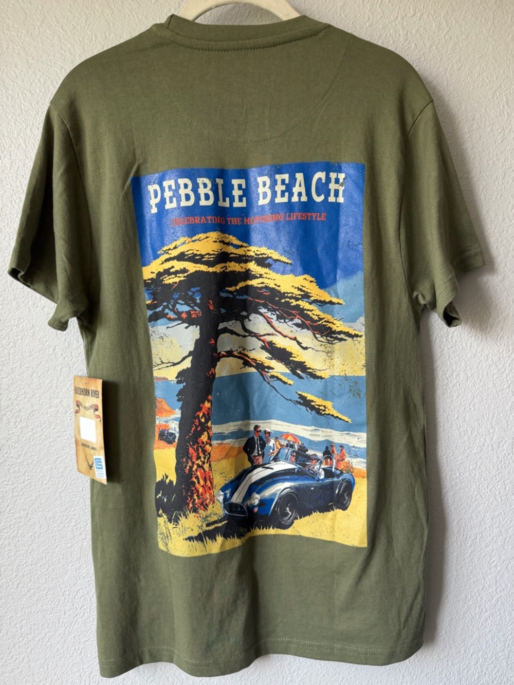 Buckhorn River Pebble Beach T-Shirt, Size Small, NWT - Picture 3 of 7